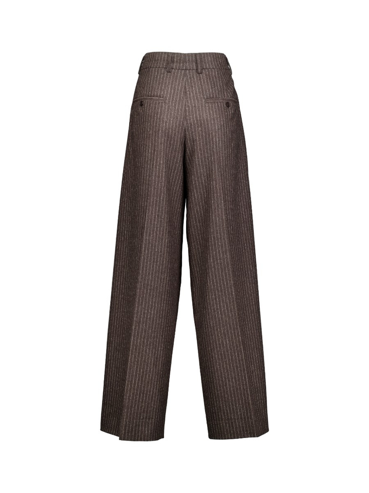 Gestreepte geklede broek Ivon Rossi