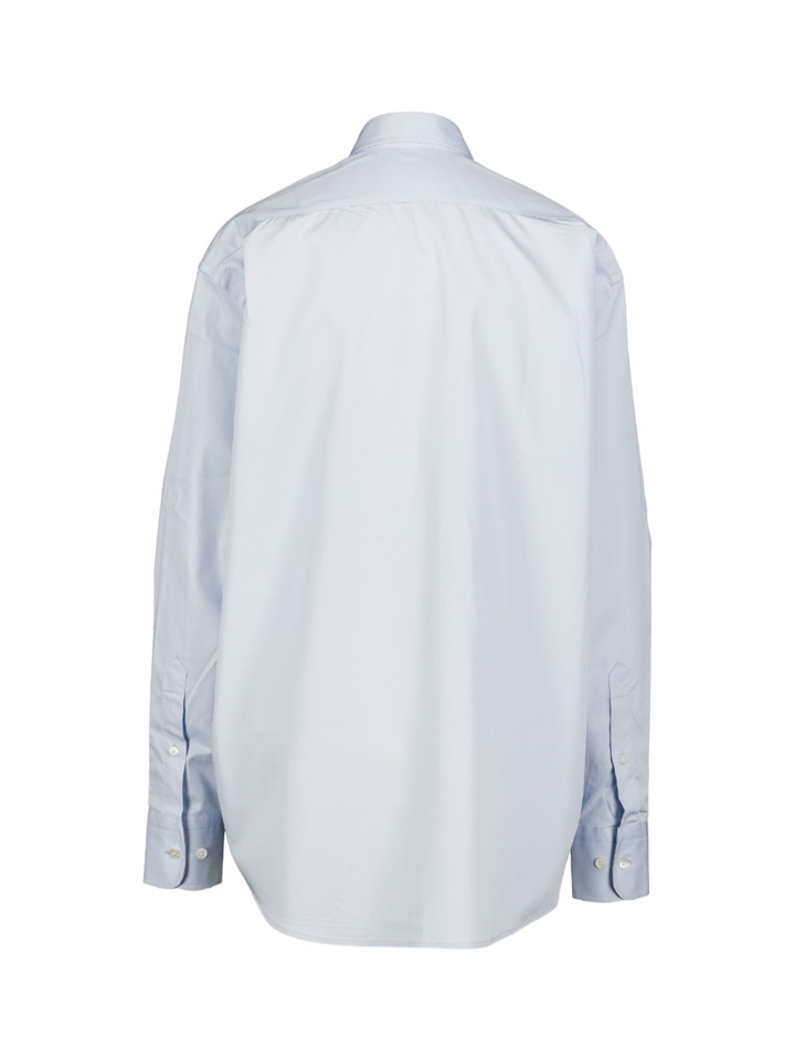 Lichtblauwe casual blouse Herman