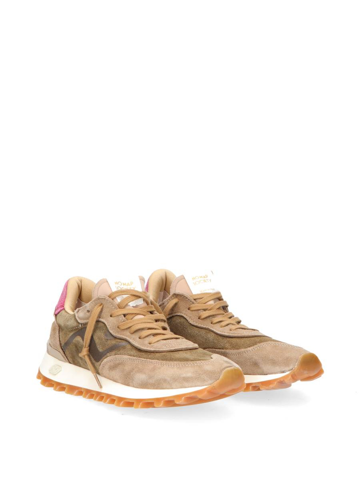 Antelope/dark fuxia lage sneakers Nomap Society