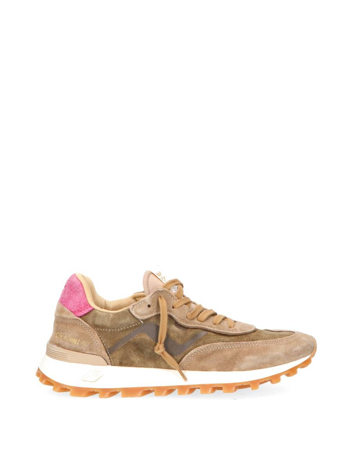 Antelope/dark fuxia lage sneakers Nomap Society