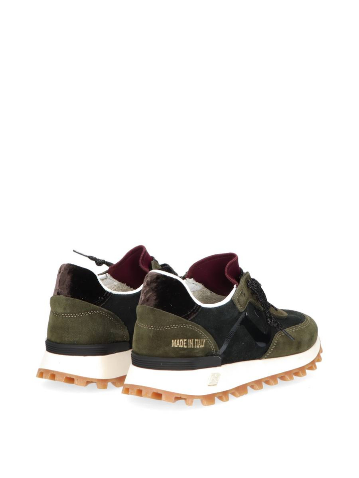 Off black/deep green lage sneakers Nomap Society