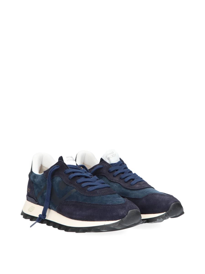 Midnight blue navy lage sneakers Nomap Society
