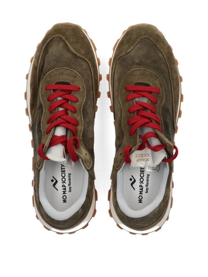 Army green moss lage sneakers Nomap Society 