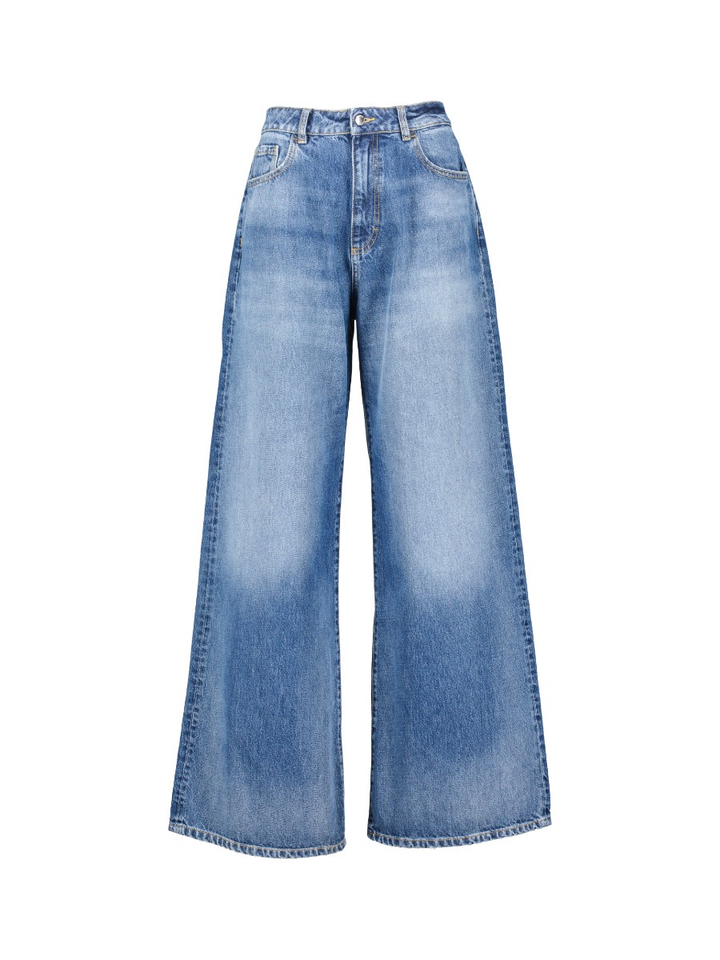 Deep blue wijde jeans Debby Icon