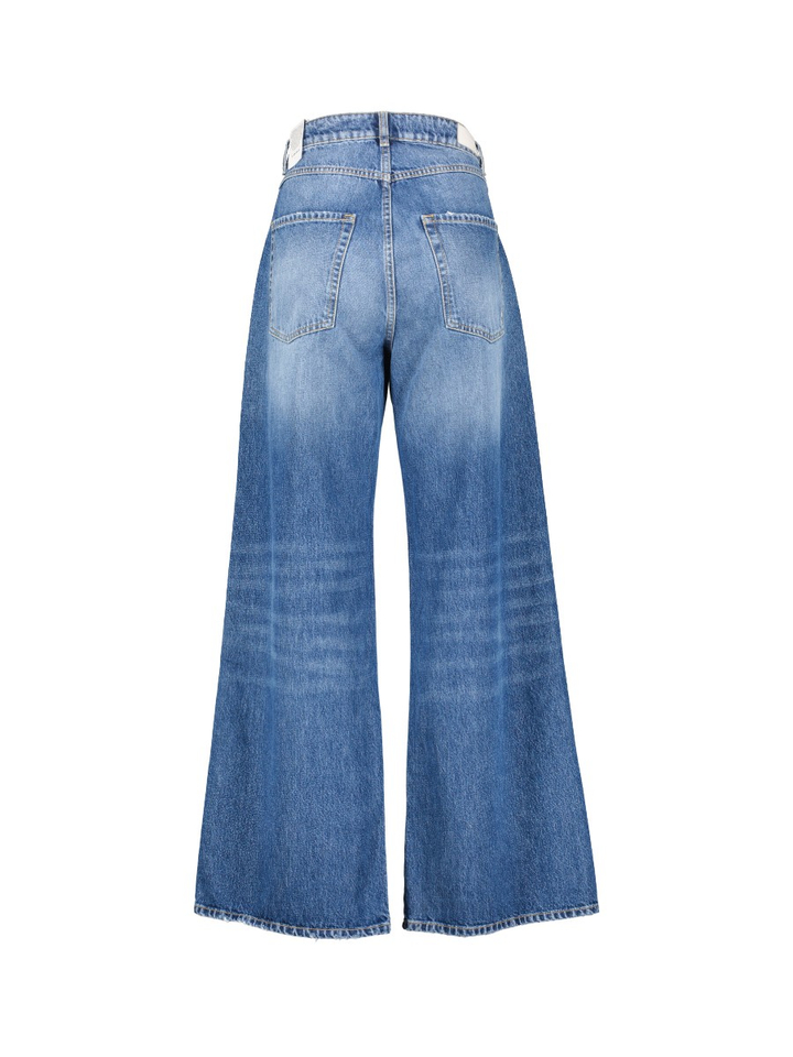 Deep blue wijde jeans Debby Icon