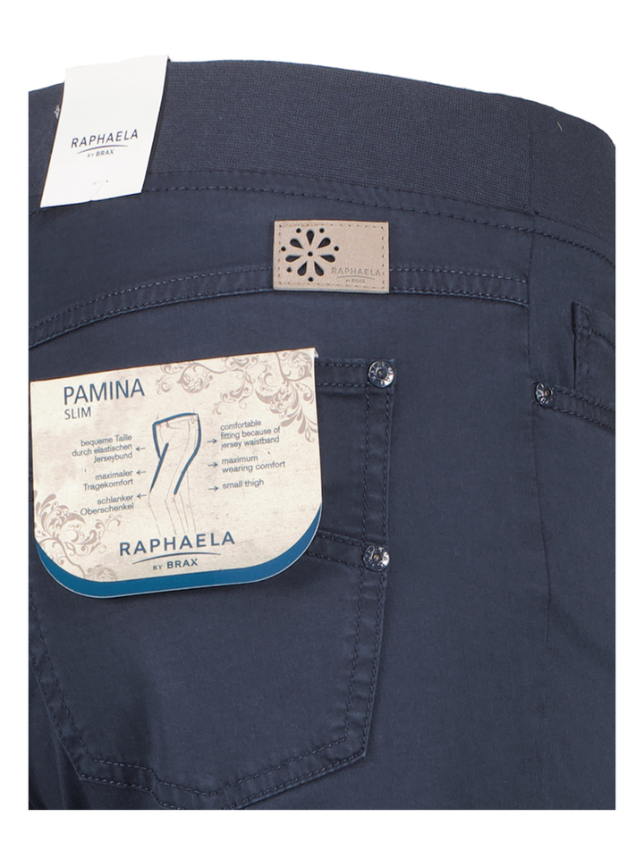 Blauwe 3/4 broek Pamina Capri Raphaela By Brax 