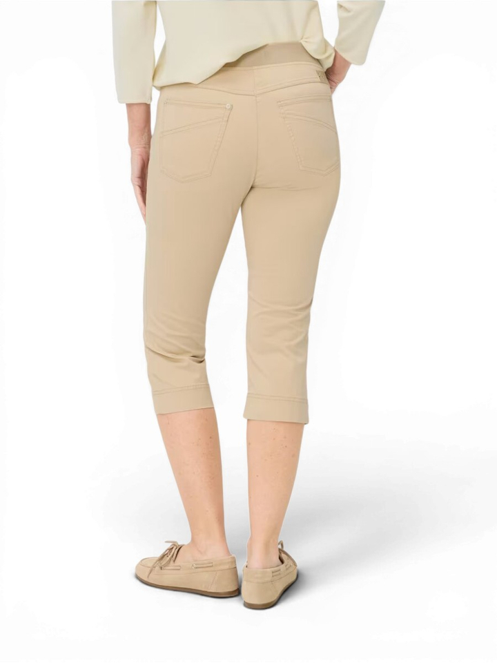 Beige 3/4 broek Pamina Capri Raphaela By Brax 