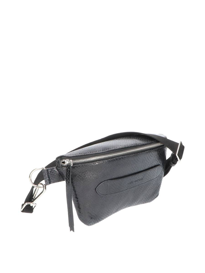 Piton zwarte schoudertas Coachella XL Marie Martens 