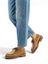 Camel lage schoen met blokhak Elias Catwalk 