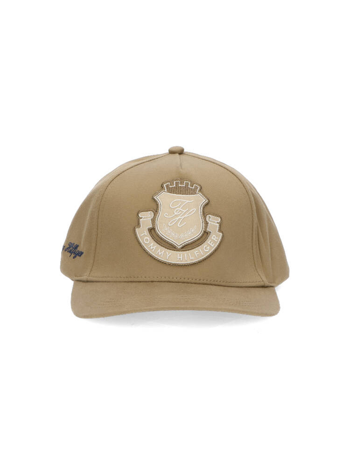 Donker beige pet Tommy Hilfiger