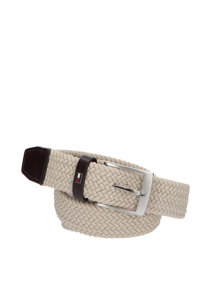 Beige geweven riem Tommy Hilfiger