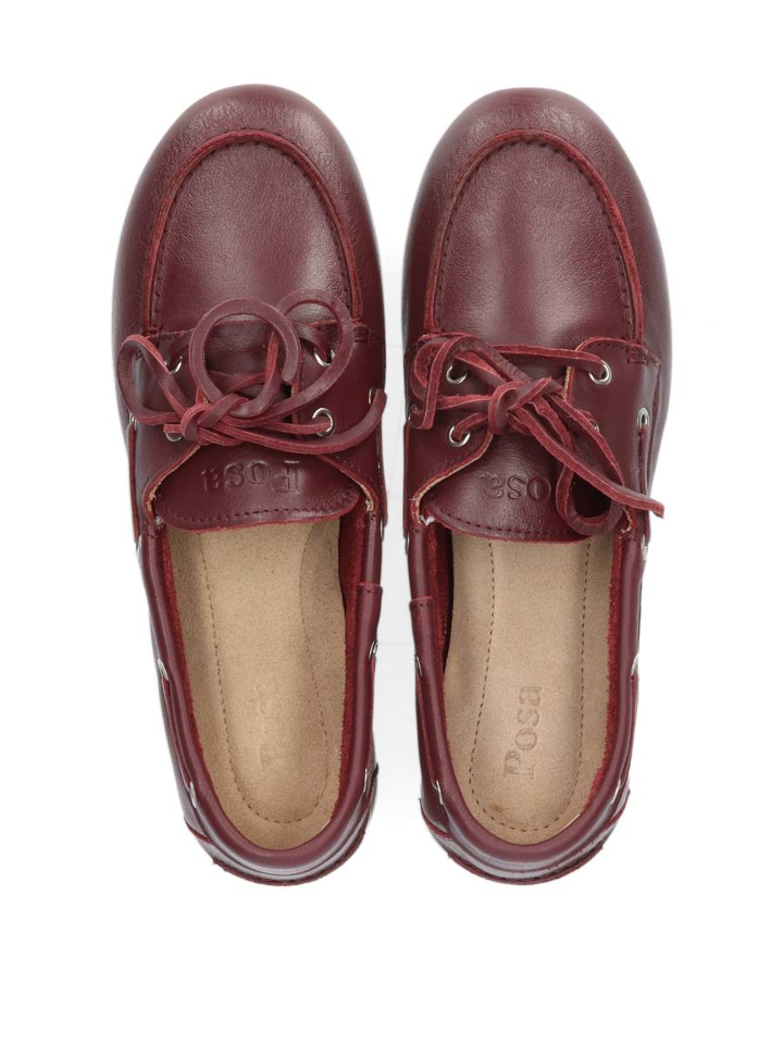 Bordeax boatloafer soft leather Posa