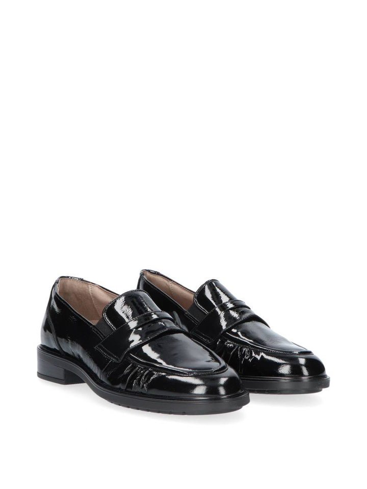 Donkerblauwe loafer in lakleder DL Sport