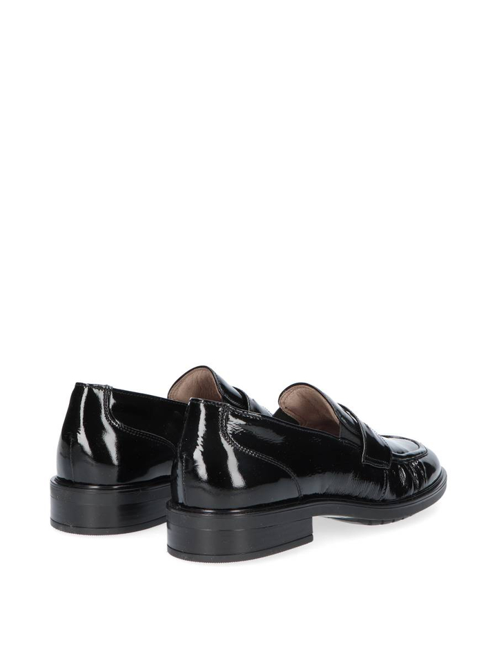 Donkerblauwe loafer in lakleder DL Sport