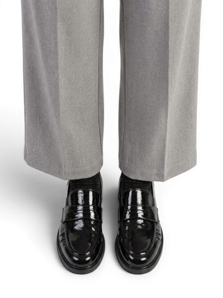 Donkerblauwe loafer in lakleder DL Sport