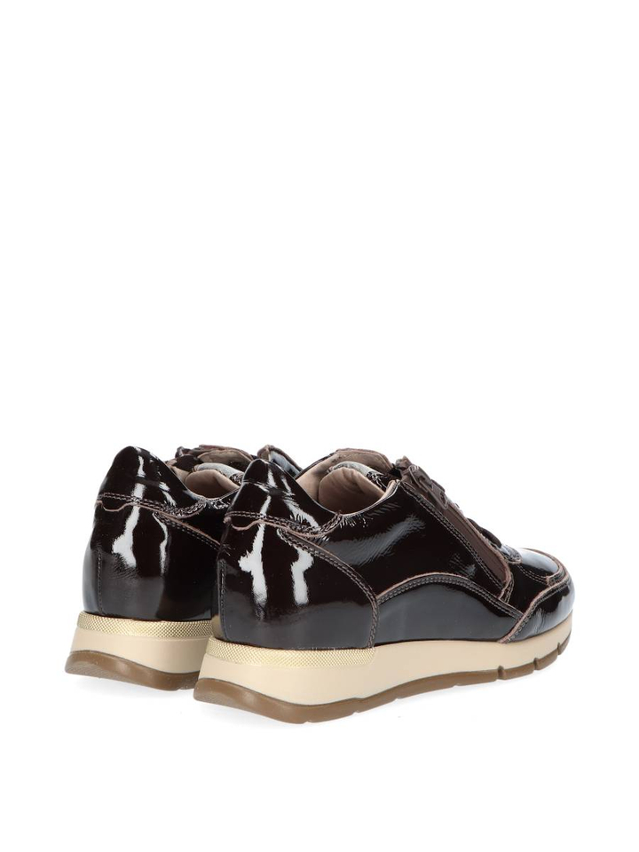 Bruin geklede lage sneaker Dl Sport 