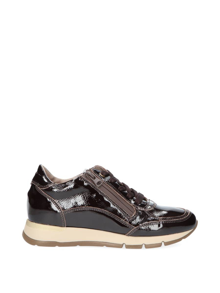 Bruin geklede lage sneaker Dl Sport 