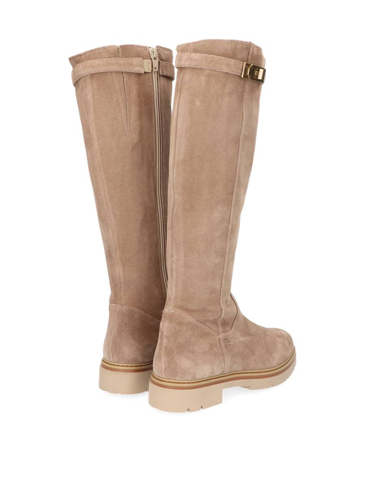 Taupe kleurige laars in suede DL Sport