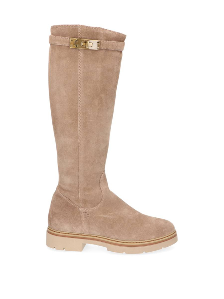 Taupe kleurige laars in suede DL Sport