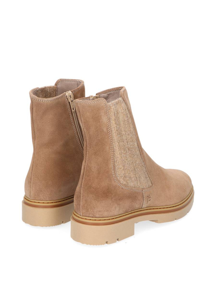 Taupe velours shore boots DL Sport 