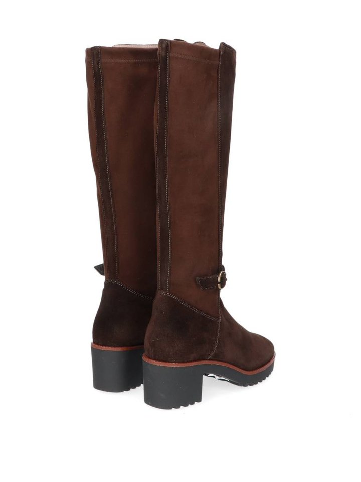 Velours cacao laarzen Dl Sport