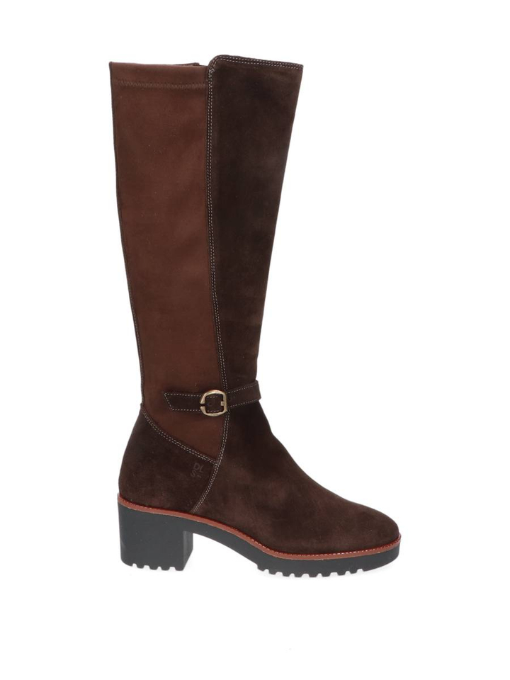Velours cacao laarzen Dl Sport