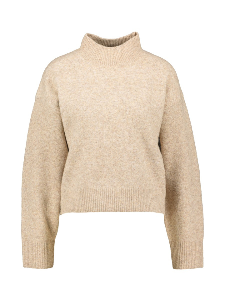 Beige gebreide trui Paulina Neo Noir