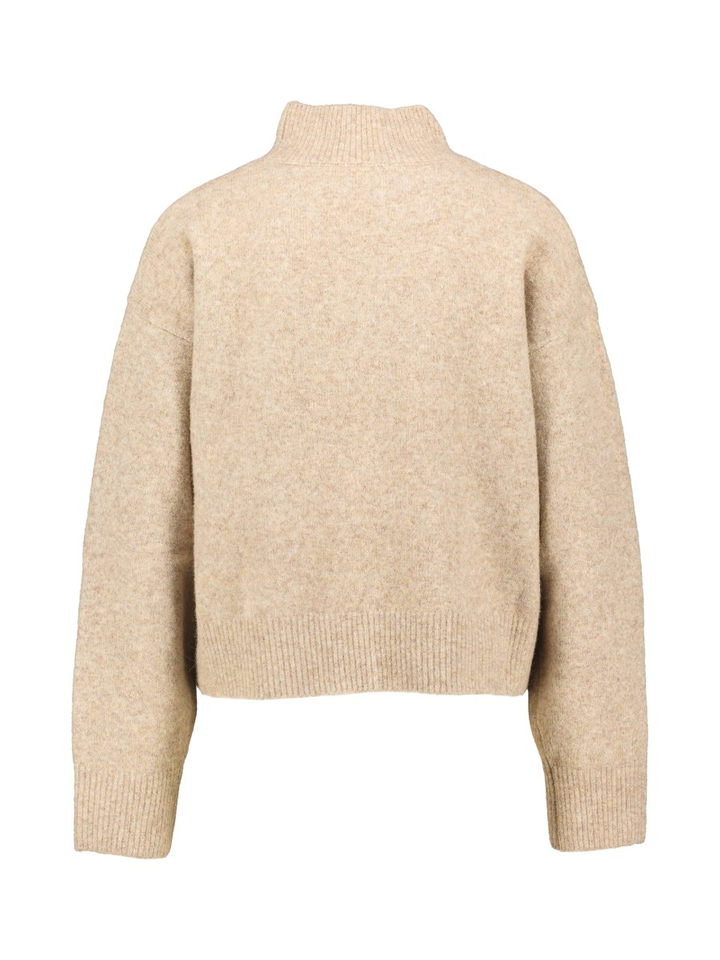 Beige gebreide trui Paulina Neo Noir