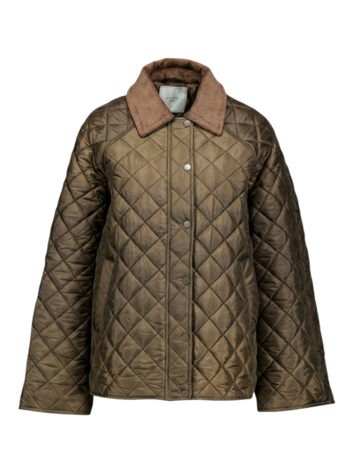 Groene quilt jacket Iva Neo Noir