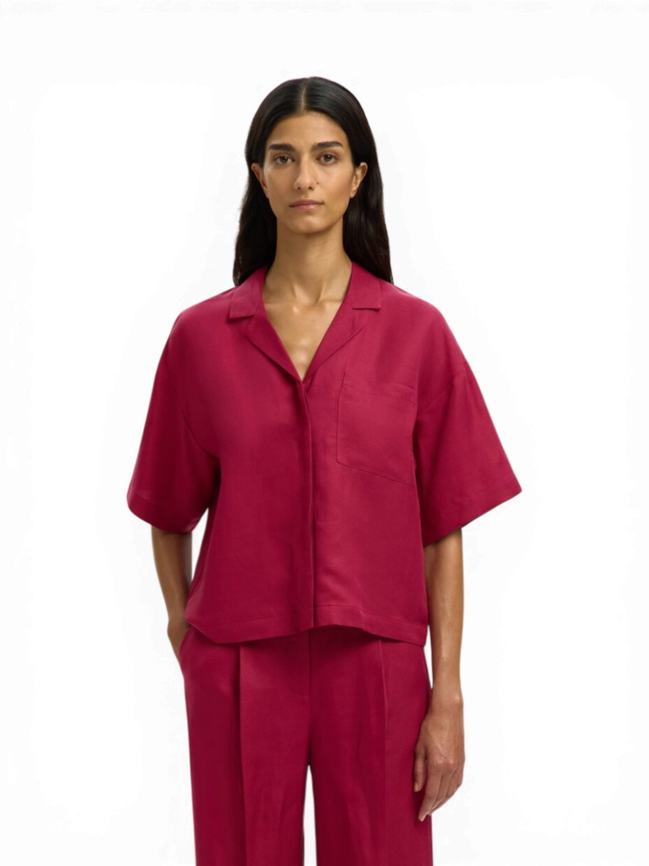 Fushia roze bloes Selected