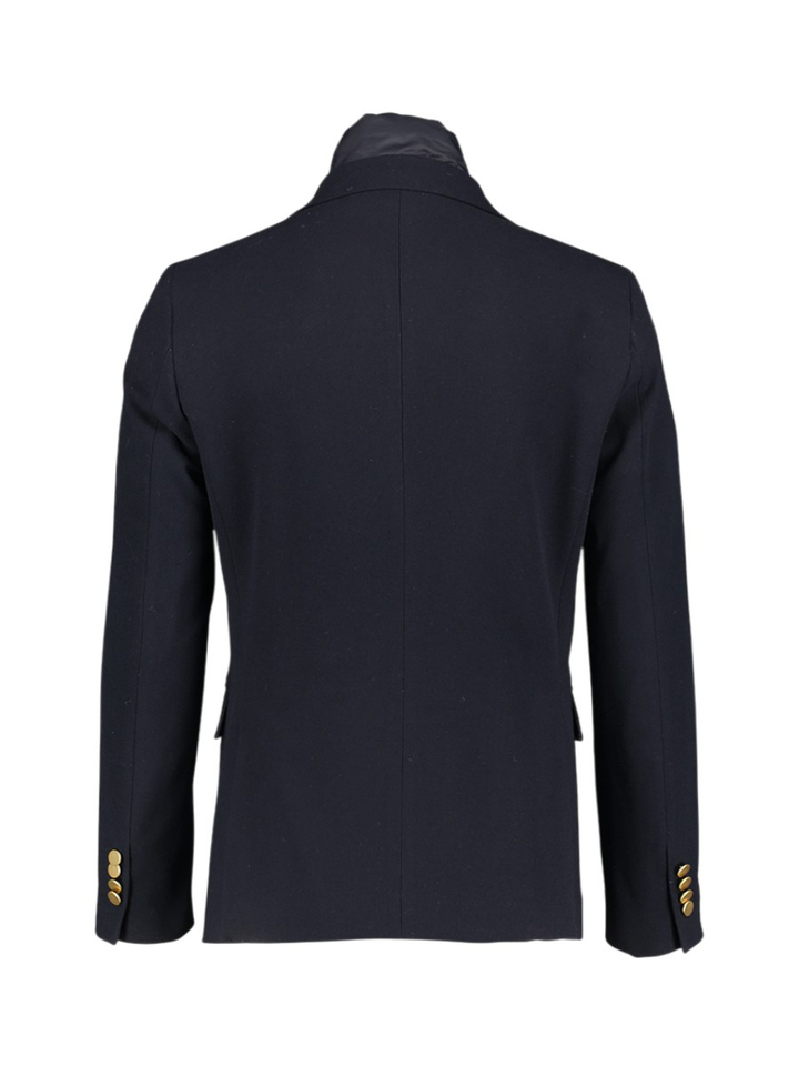 Donkerblauwe blazer Manuel