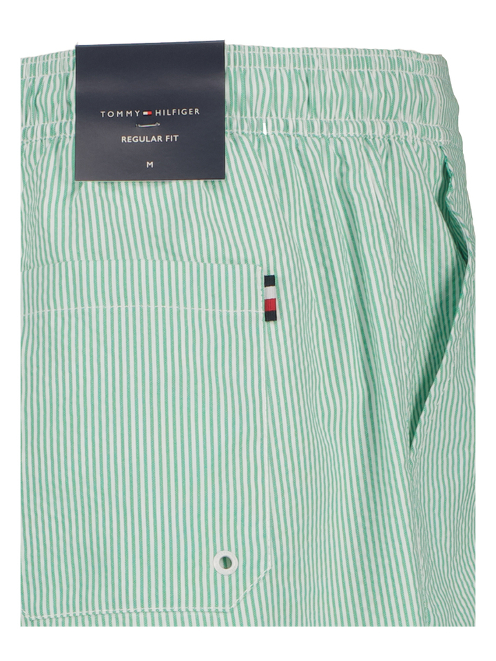 Groene gestreepte zwemshort Tommy 