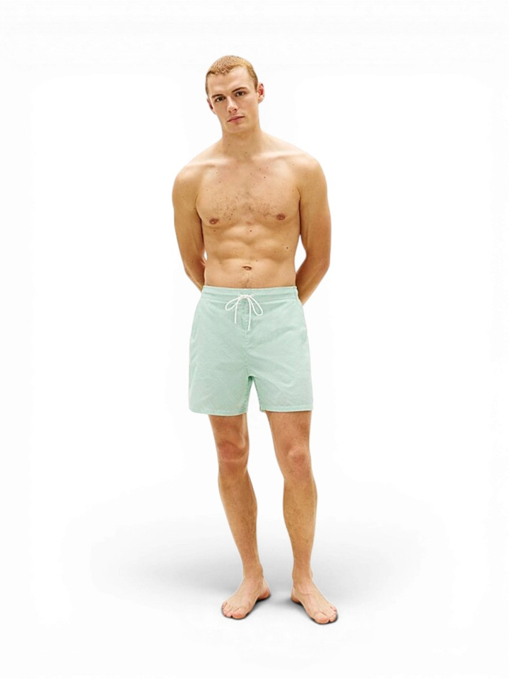 Groene gestreepte zwemshort Tommy 