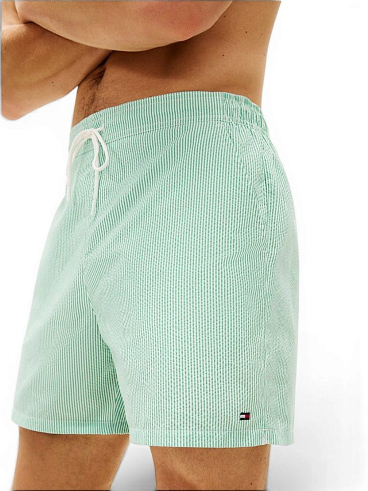 Groene gestreepte zwemshort Tommy 