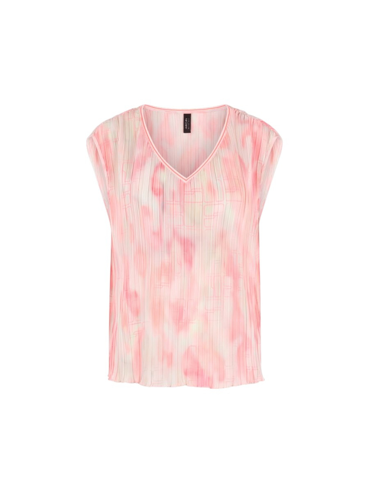Multi-color blouse met plooien Marc Cain Sport