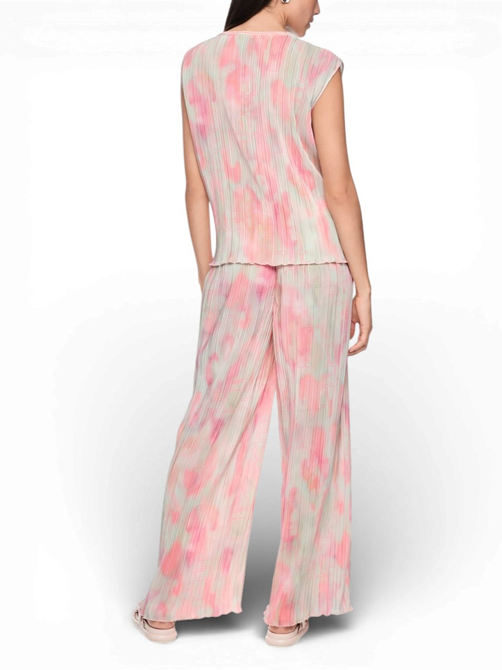 Multi-color blouse met plooien Marc Cain Sport