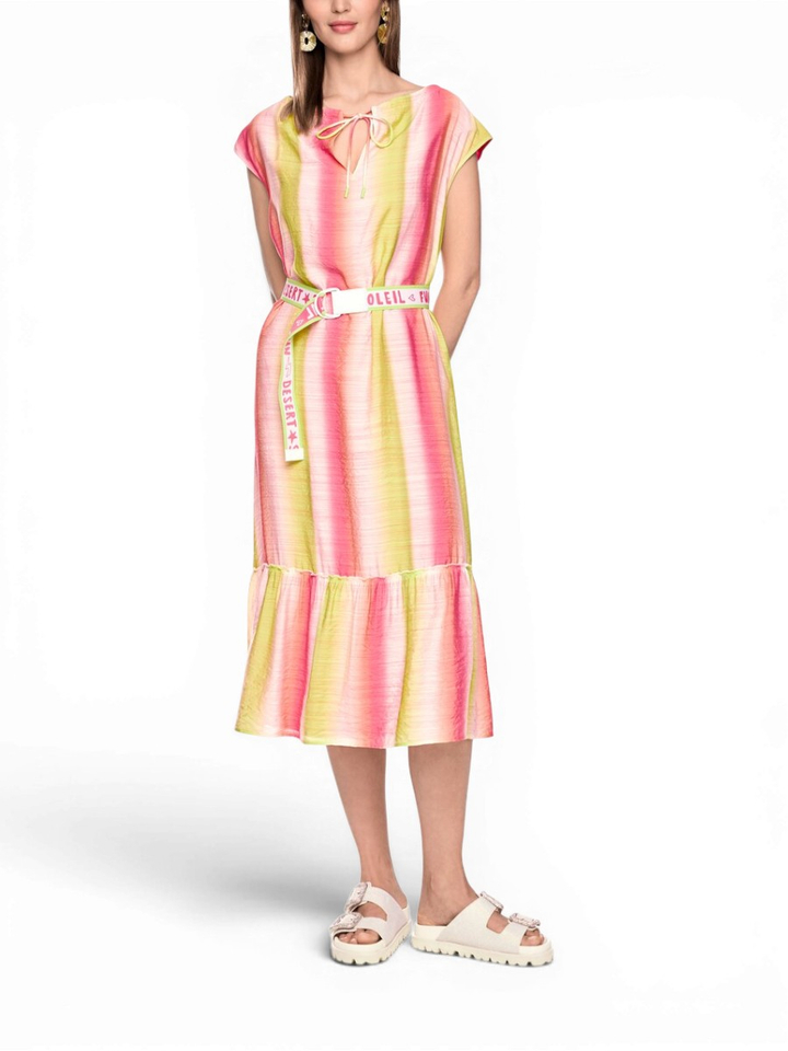 Multicolor losvallende jurk Marccain 