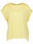 Gele t-shirt met glanzende voorzijde Viellette Vila 