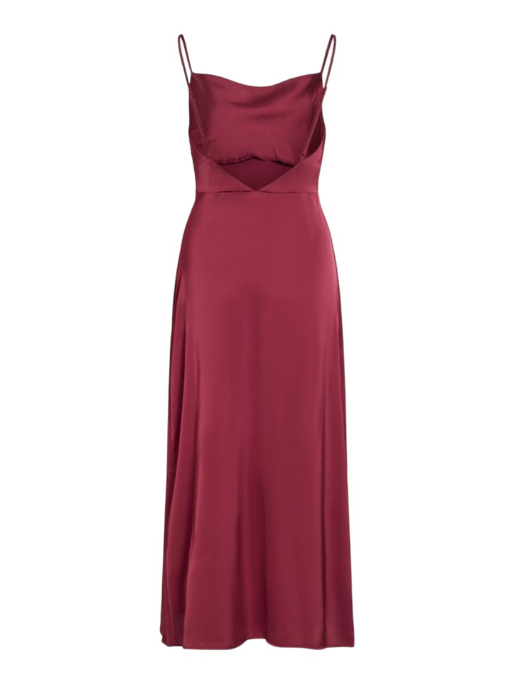 Bordeaux casual kleed Viravenna Vila