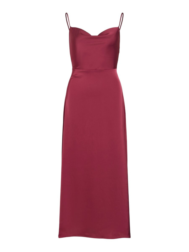 Bordeaux casual kleed Viravenna Vila