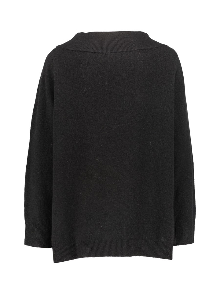 Zwarte off shoulder trui met glitter detail Lampara Persona