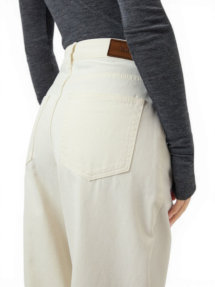 Ecru relaxed & loose jeans Yaslisa Y.A.S