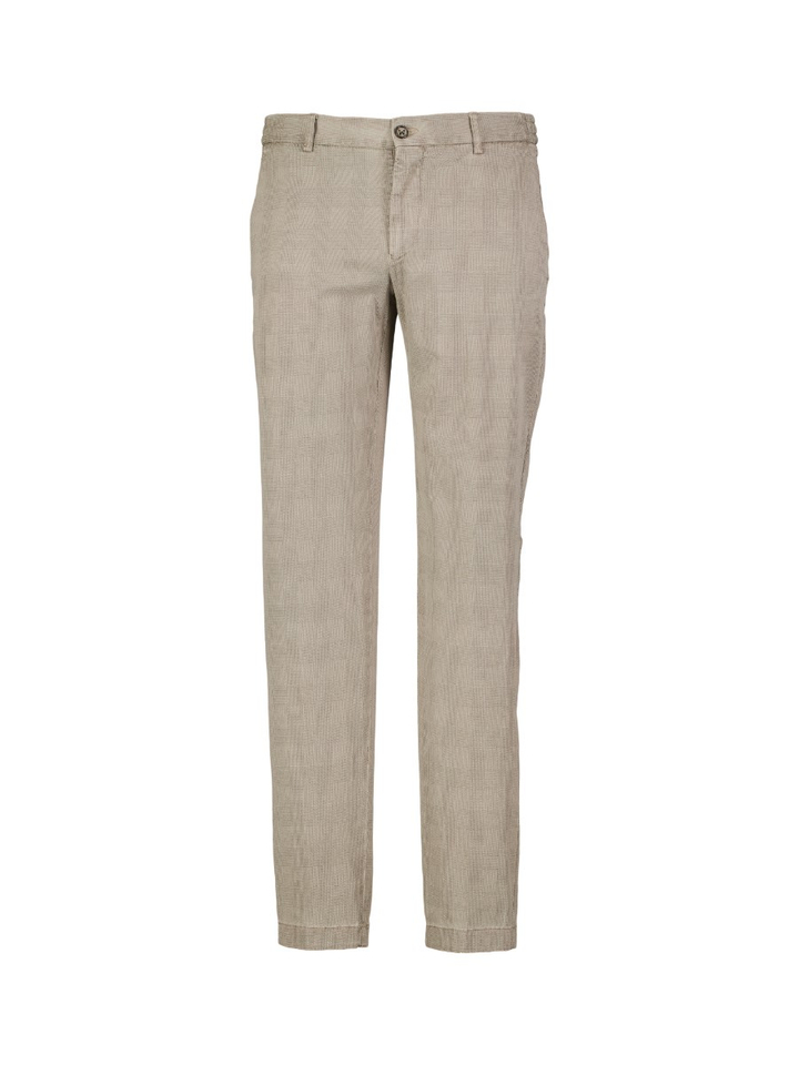 Bruine geruite broek Morello Berwich