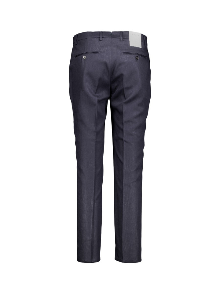Donkerblauwe geklede broek Berwich