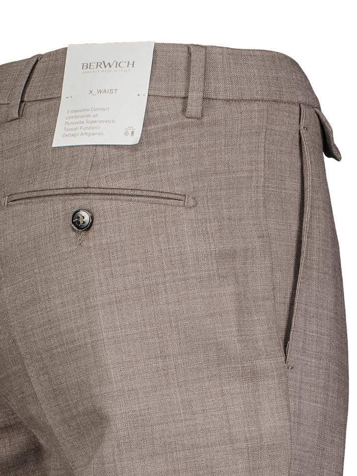 Bruine geklede broek Berwich