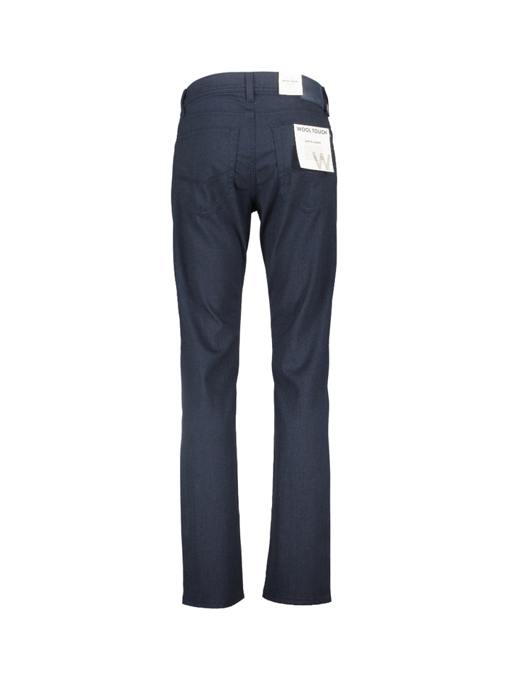 Donkerblauwe geklede broek Lyon Tap Pierre Cardin 