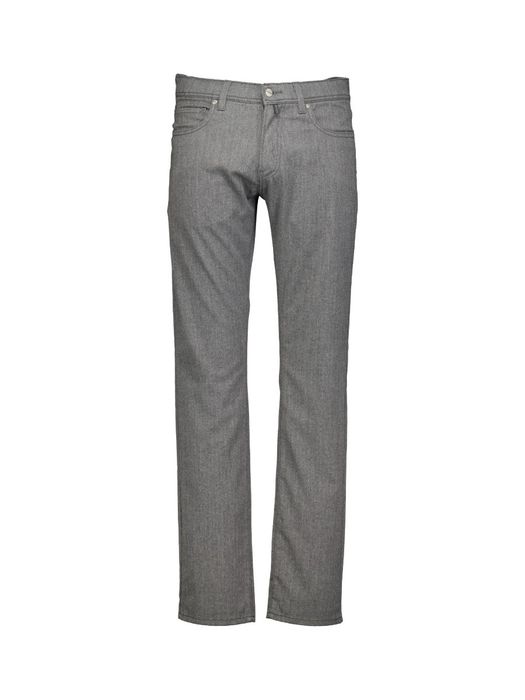 Donkergrijze geklede broek Lyon tap Pierre Cardin