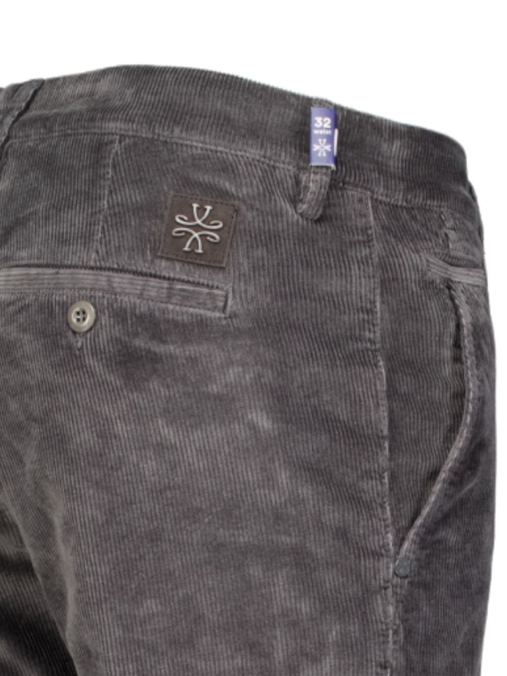Grijze ribfluwelen broek Jum Jacob Cohen 