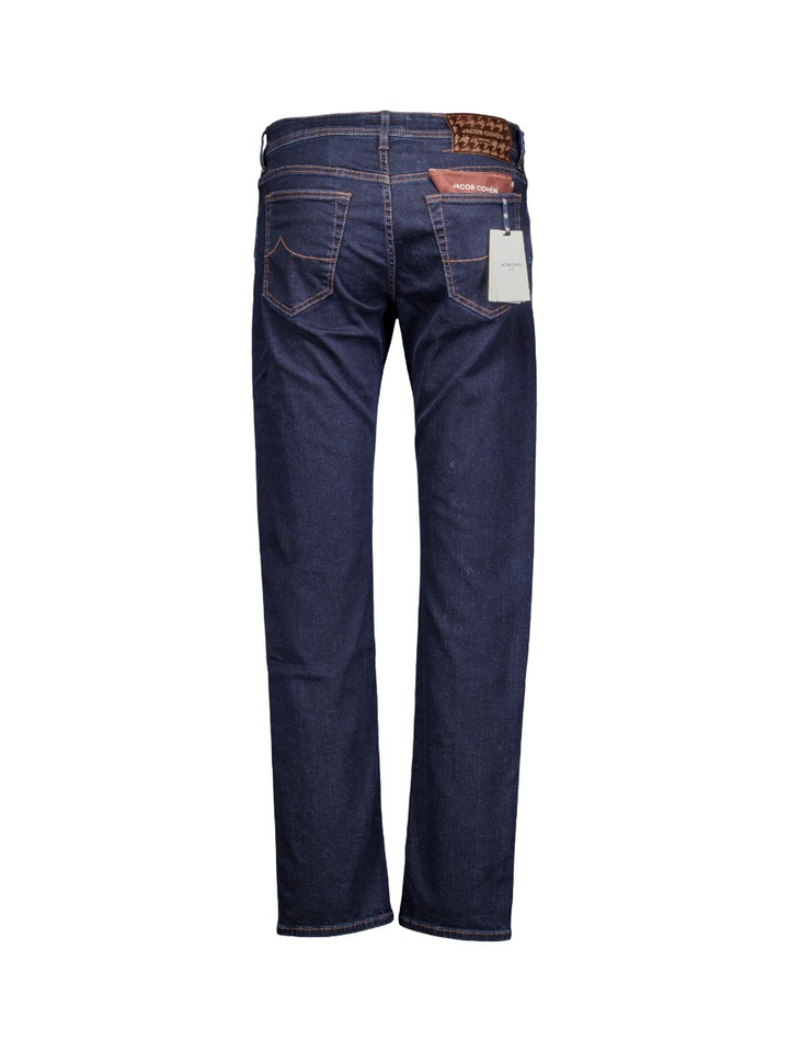 Donkerblauwe slim fit jeans Jacob Cohen