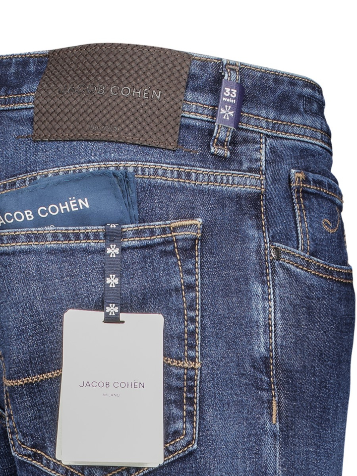Blauwe slim fit jeans Jum Jacob Cohen